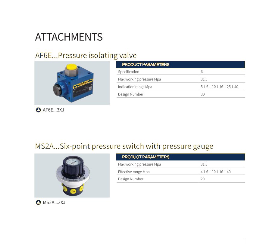 Pressure switches & accessories